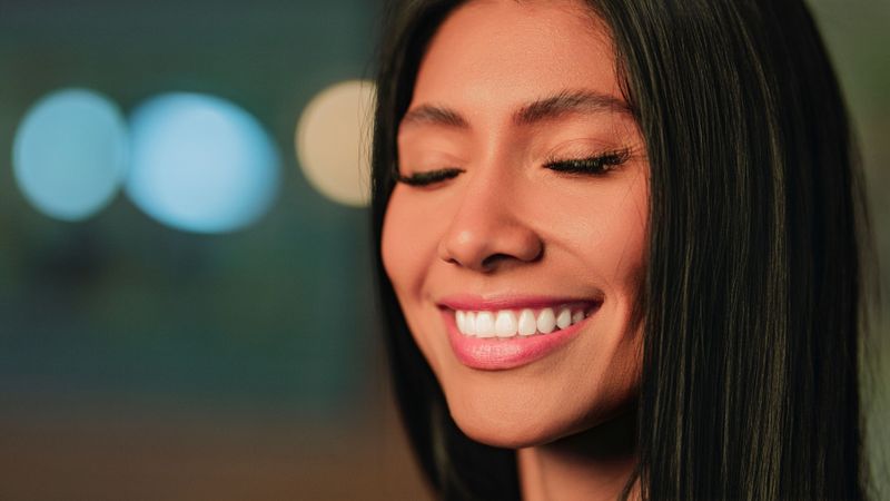 Straight, Healthy-Looking Teeth