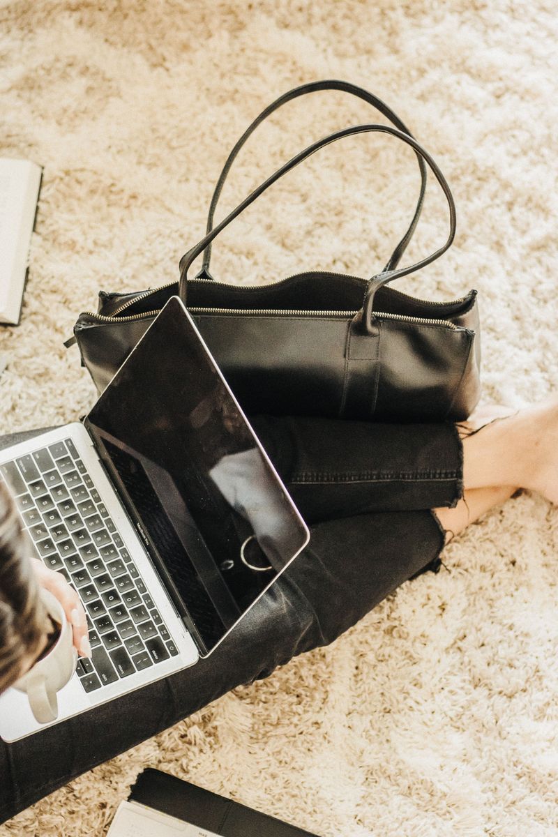 Structured Leather Tote