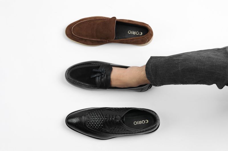 Suede Loafers