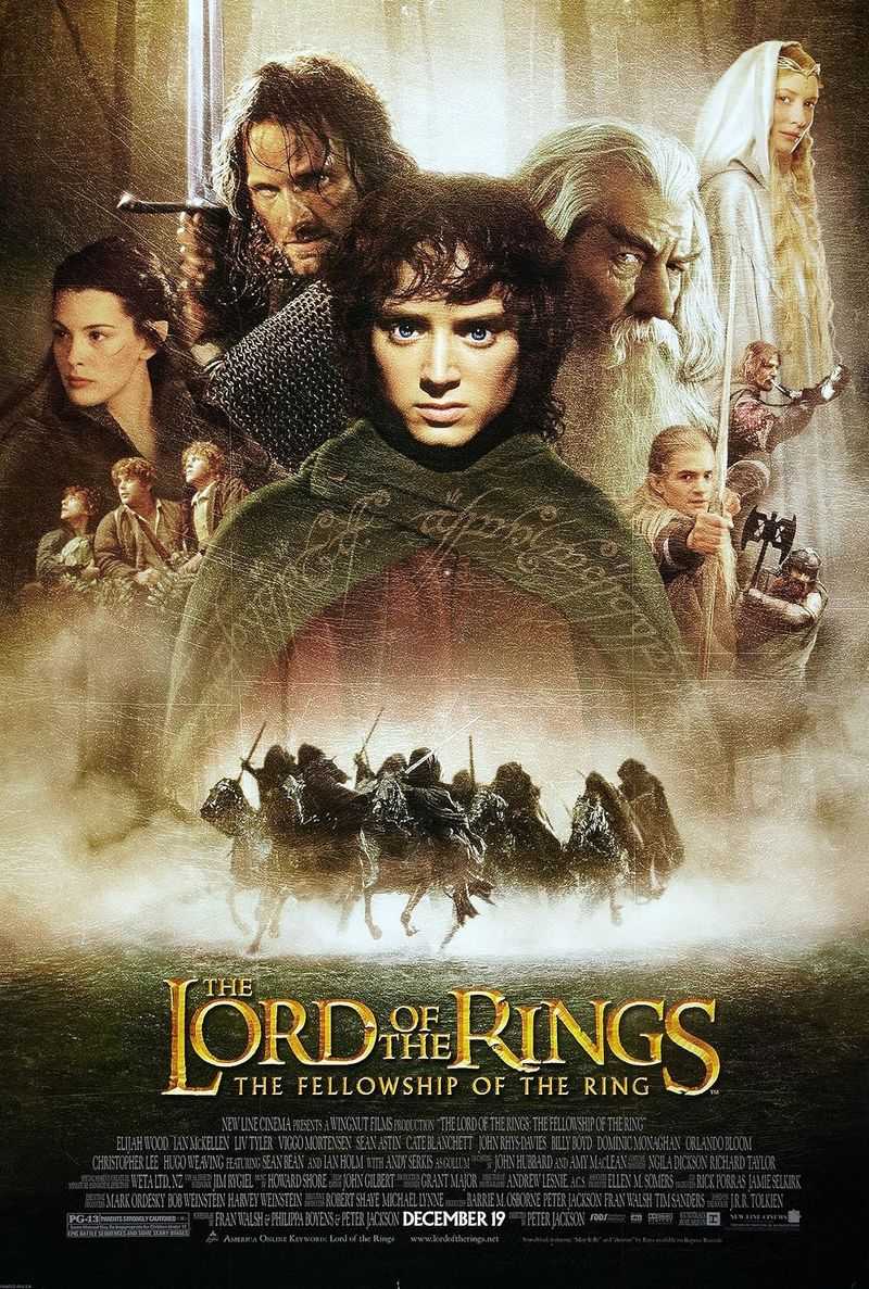 The Lord of the Rings: The Fellowship of the Ring (2001) - J.R.R. Tolkien