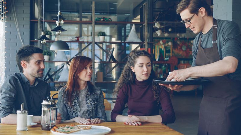 Treating service workers or junior colleagues disrespectfully