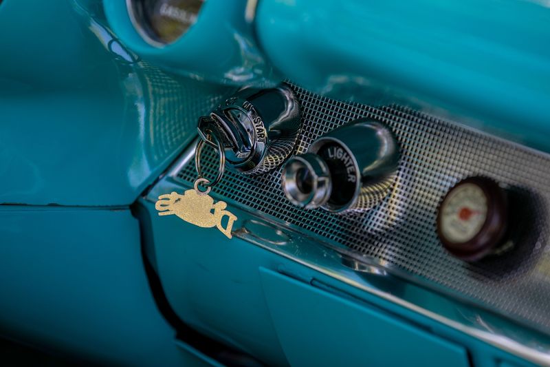 Using a physical car key in the ignition