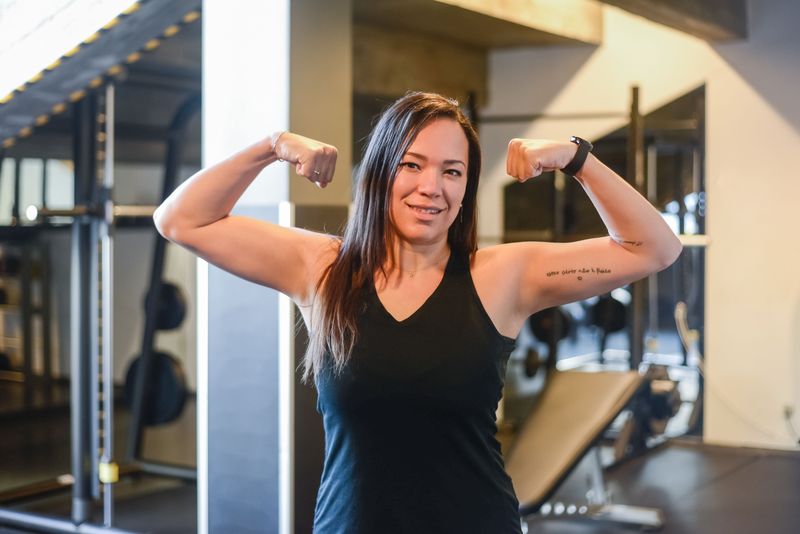 Visible Arm Muscle