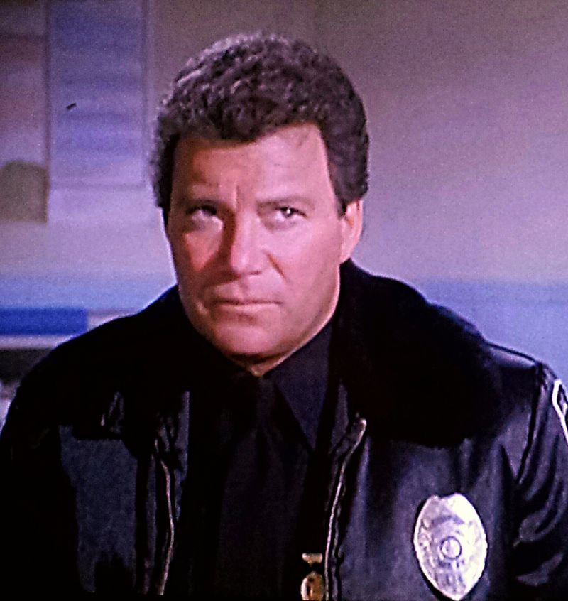 William Shatner as T.J. Hooker