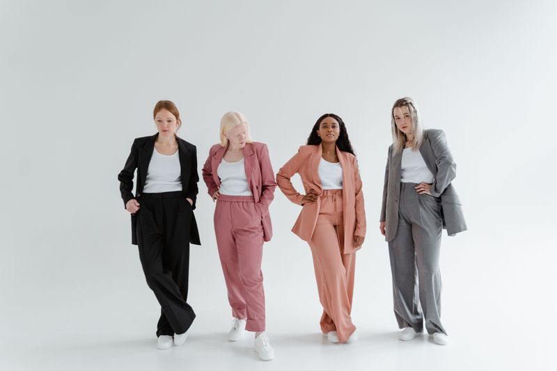 Women Wearing Trousers