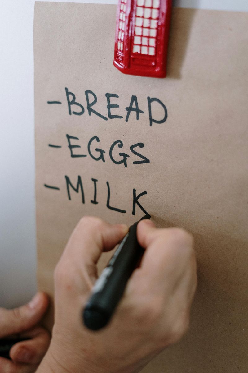 You Keep A Running Grocery Or Errand List