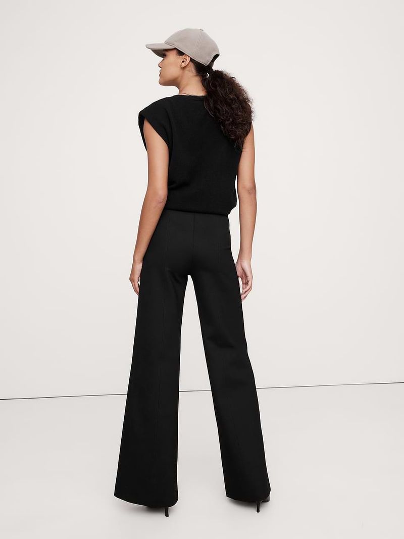 Banana Republic Wide-Leg Everywhere Ponte Pant