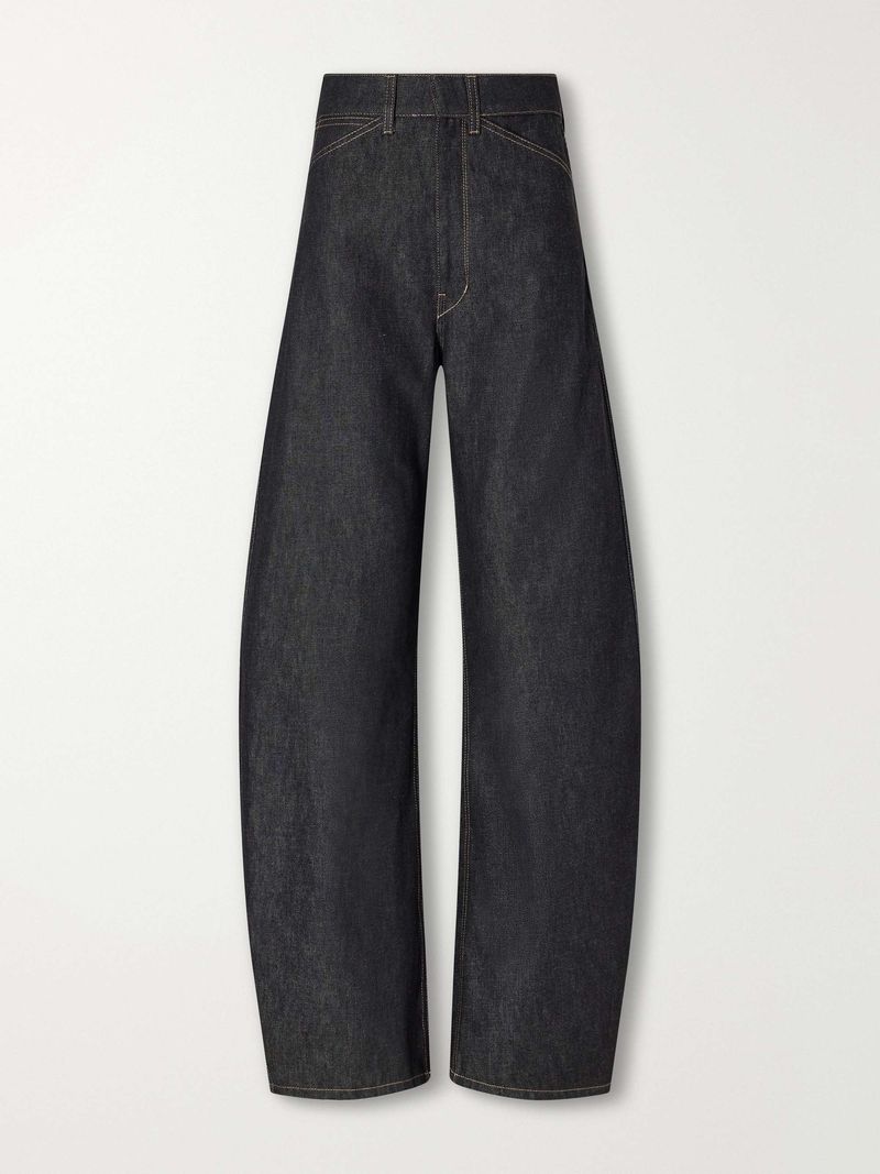 Barrel-Leg Trousers or Jeans