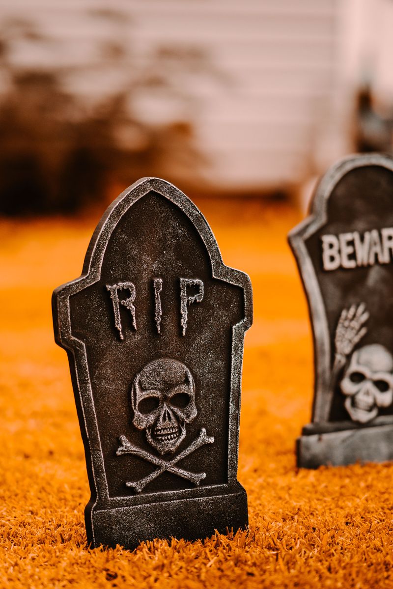 Cardboard Tombstones