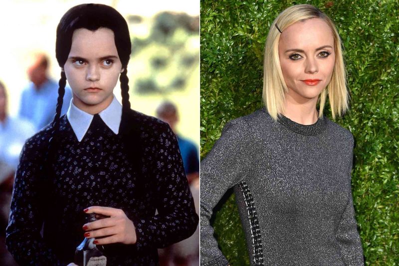 Christina Ricci and The Addams Family