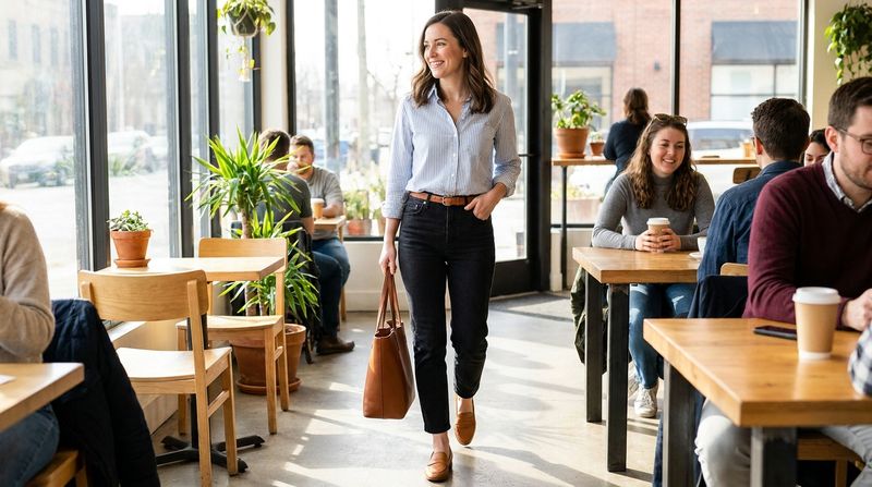 Crisp Button-Down With a French Tuck