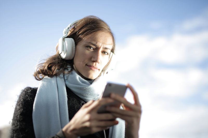 Earbuds In and Phone Out