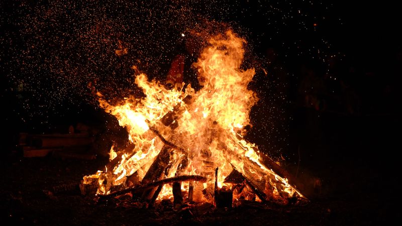Hosting Halloween Bonfires