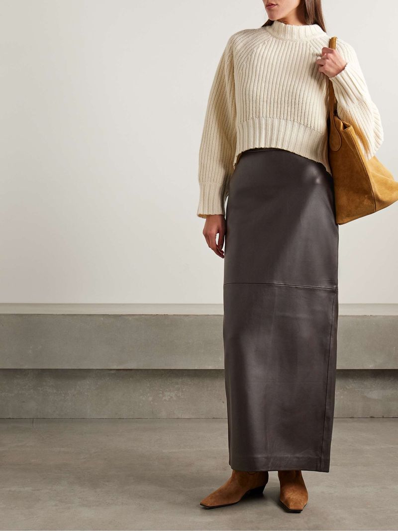 Leather Skirt