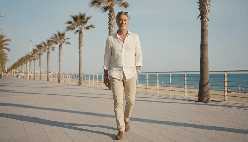 Linen Shirt and Trousers