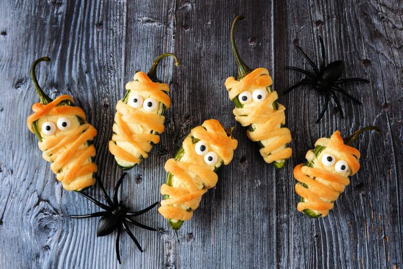 Mummy Jalapeno Poppers