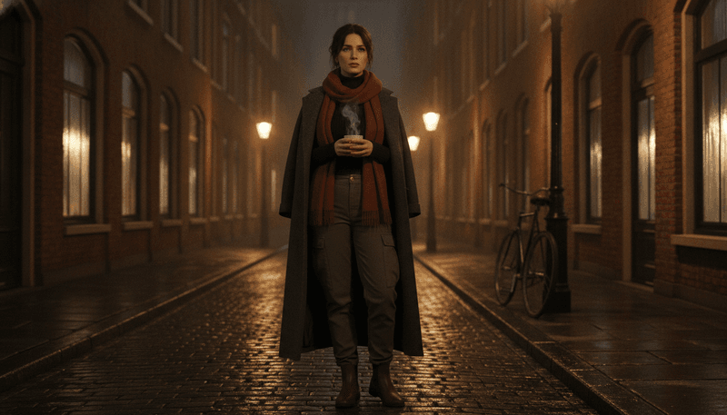 Night Out Cool: Black Turtleneck with Chelsea Boots