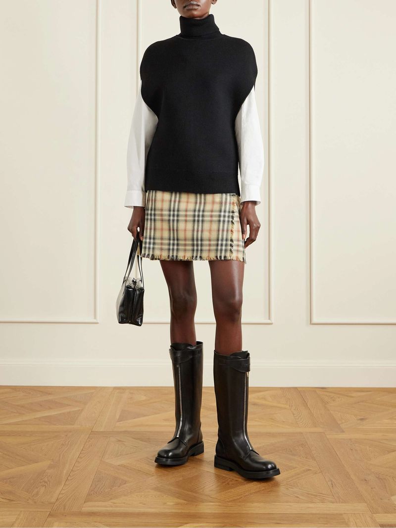 Plaid Skirt