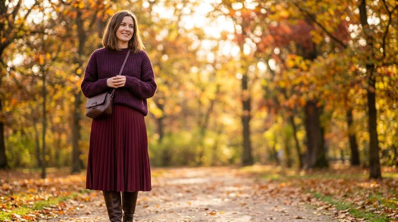 Plum and Burgundy Tonal Glow