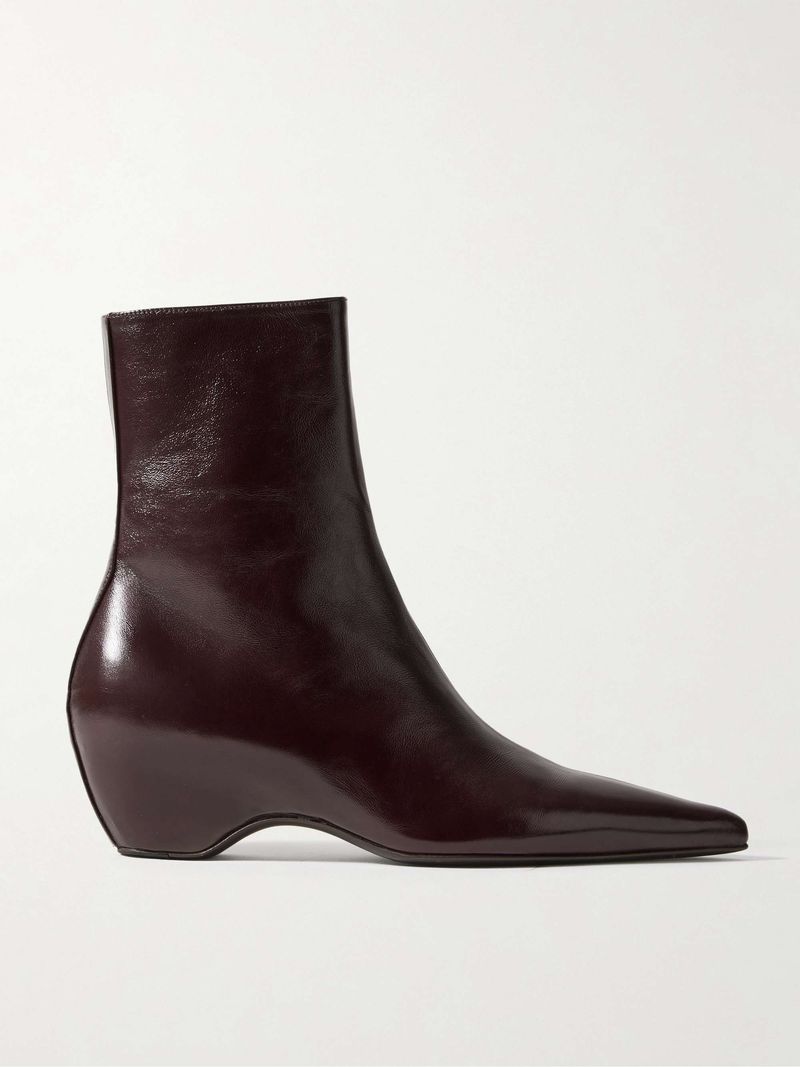 Polished Ankle Boots