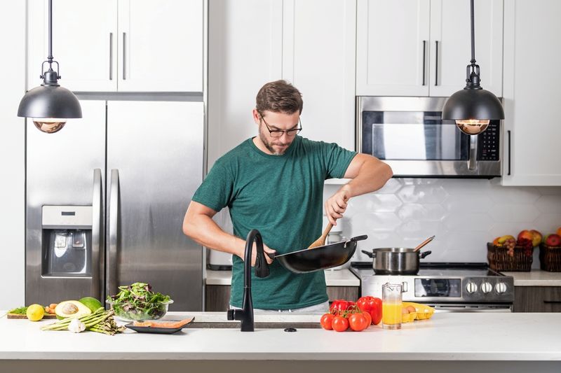 Pretending you like their cooking