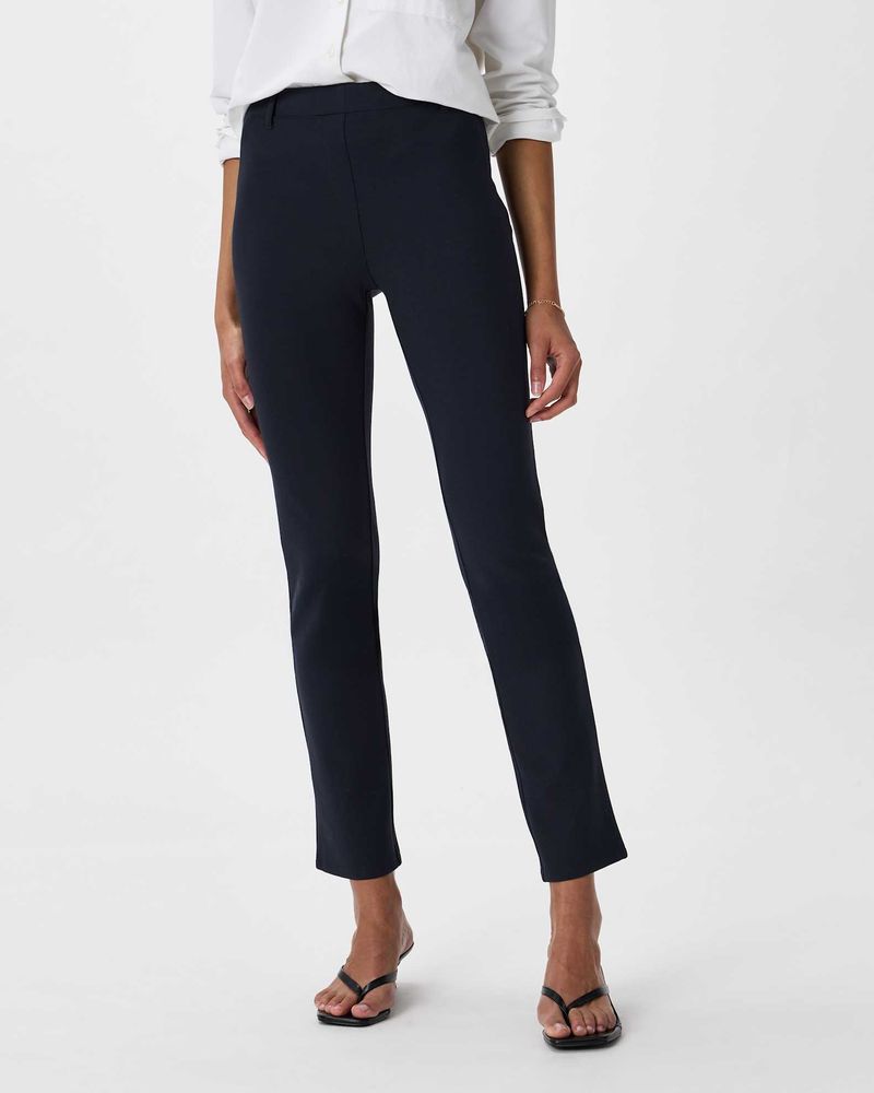 Quince Ultra-Stretch Ponte Straight Leg Pants