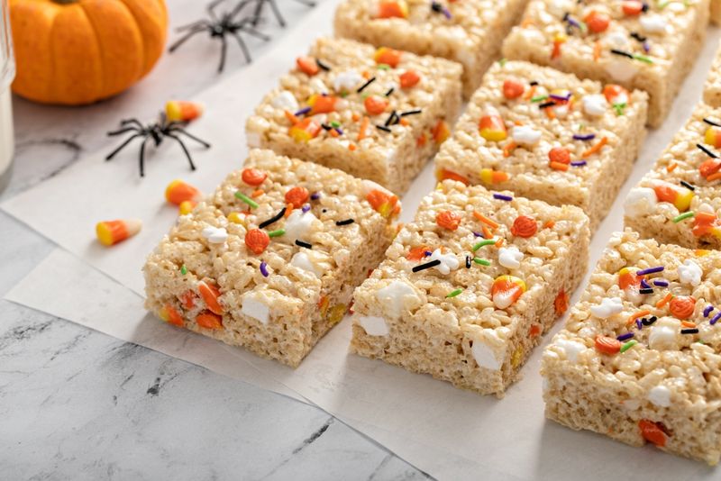 Rice Krispie Treats and Chex Mix