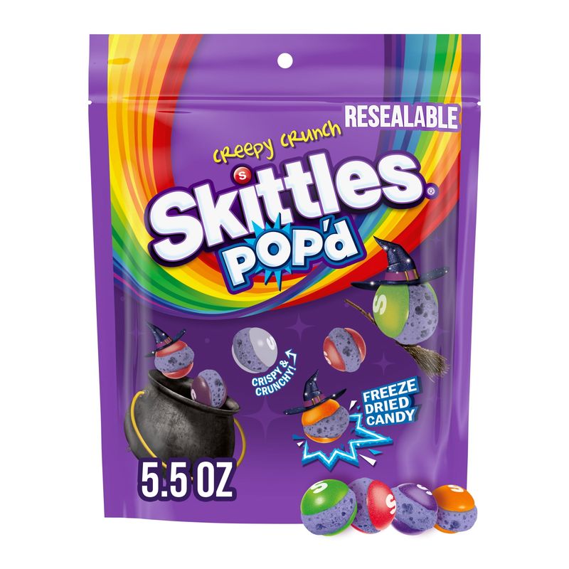 Skittles POP'd Creepy Crunch