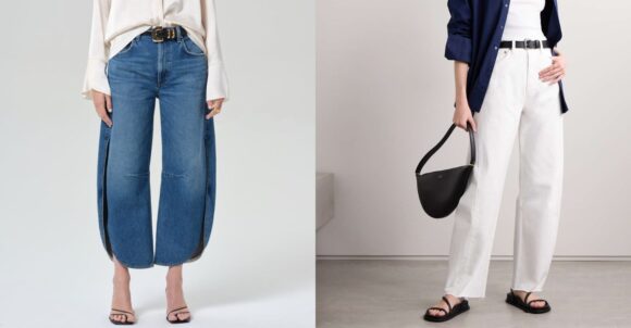 Move Over, Barrel Jeans: Tulip Jeans Are Having a Moment This Fall